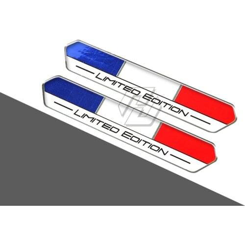 Limited Edition Sticker W/ Russia Italy Brazil Spain France Flag for Motorcycle Tank Gel Decal for Tmax Vmax Vespa SAAB