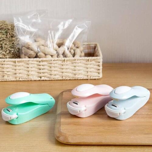 OTHERHOUSE Portable Plastic Bag Sealer with Magnet Mini Heat Sealing Machine Package Food Work With Battery Impulse Sealer