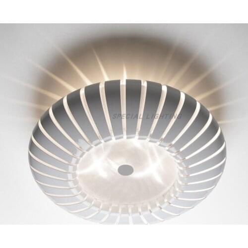 Modern minimalist creative ceiling lamp Nordic bedroom living room study LED petal ceiling lamp