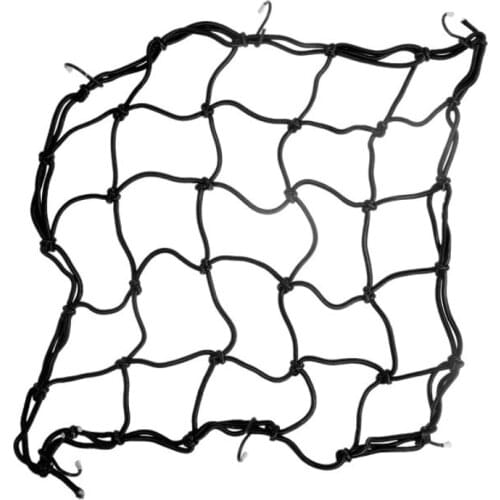 Usuall Motorcycle Luggage Bag Net Cover Helmet Restraint Mesh Rope Hook Elastic Rope