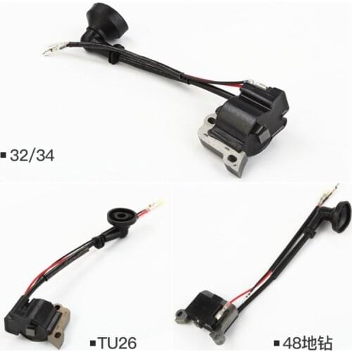 Hedge trimmer trimmer Ignition coil 32 /34 TU26 48 ground drill sprayer igniter coil garden accessories