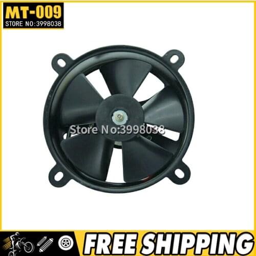 12V Cooling Fan Radiator Universal DC Cooler Power Fan Fit For 200-250cc Water-cooled Engine ATV Quad Go-kart Motocross FS-006