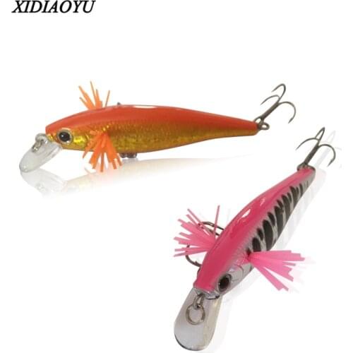 High quality Mini minnow suspending fishing lures,5 color for choose, 65mm 5.5g fishing bait Hard fishing lure