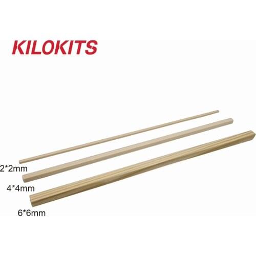 3 Sizes 20-50PCS Pine Wood Sticks for Model Kits Ships Boats Trains Layout Toys Hobby in Scales 1/35 1/72 1/87 1/160