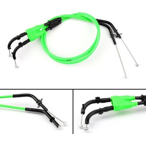 Artudatech Motorcycle Throttle Cable Wire For Kawasaki Ninja ZX-10R ZX1000 2011 2012 2013 2014 2015 Motor Accessories Parts