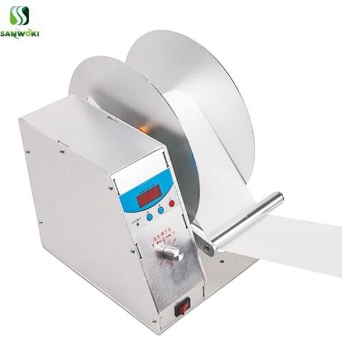 Automatic Label Paper back roll up machine tag rewinding machine Label Reel Rewinder machine Wash water mark roller machine