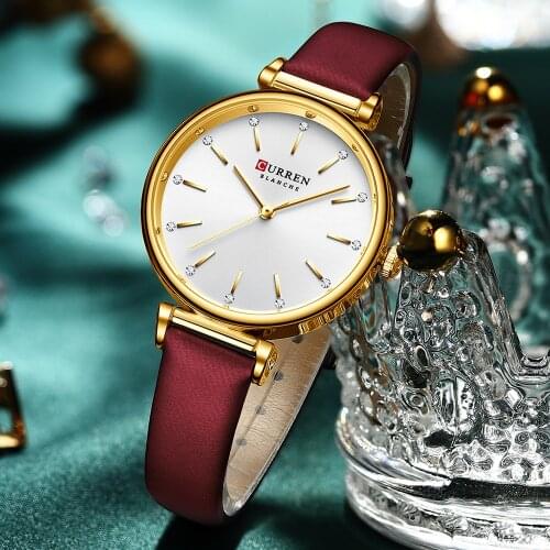 CURREN Womens wristwatch fashion watches 2020 Gifts for the new year free shipping dropshipping
