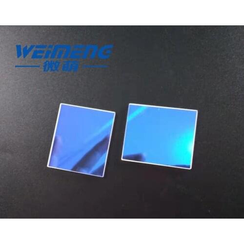 Weimeng dichroic mirror 32*27.6*1.5mm 455nm T=55% 500-700nm HT 45 degree quartz for laser cutting welding marking machine
