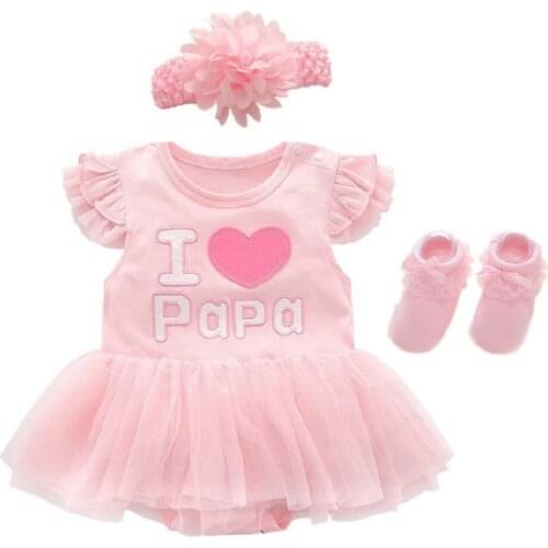 New born Baby Girl Dresses 0 3 6 9 Months Clothes Baby Girl Party Dress Summer Set Pink Princess Roupa Bebe