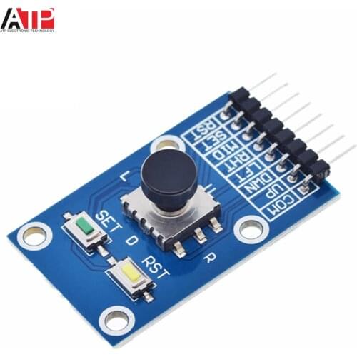 Five Direction Navigation Button Module for MCU AVR Game 5D Rocker Joystick Independent Keyboard for Arduino Joystick Module