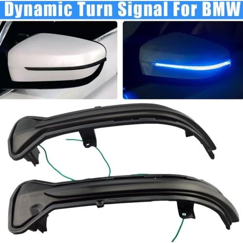 Brandnew LED Dynamic Turn Signal Light Side Rear-View Mirror Light For BMW 5 6 7 8 3 Series G38 G30 G31 G11 G12 G14 G15 G20 M5