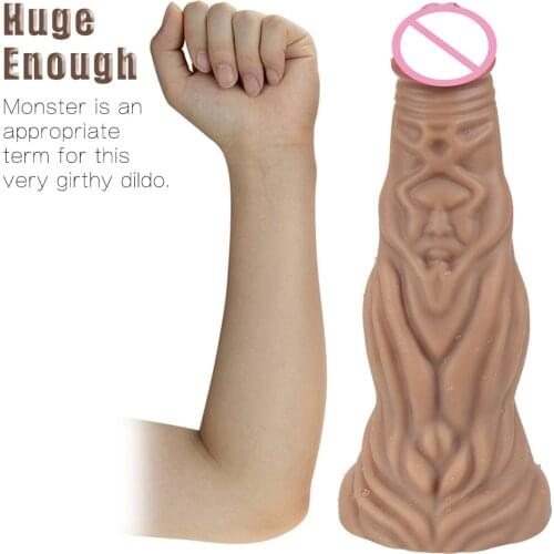 28* 8.3cm Huge Big Realistic Dildos Sex Toys for Women and Couples Soft Penis Dildos for Anal Fake Dick G Spot Massage Lesbian