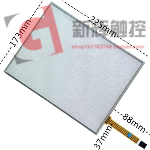 Original new 10.4-inch 4-wire resistive four-wire industrial equipment industrial computer LCD touch screen 225*173