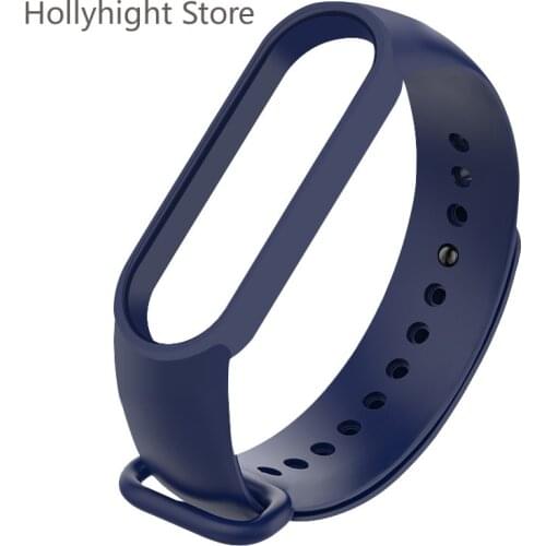 Watch Band 4/3 Watchband Mi Band 5 Watchband Monochrome Silicone Wristband Waterproof Apple Watch Bands Xiaomi Smart Home