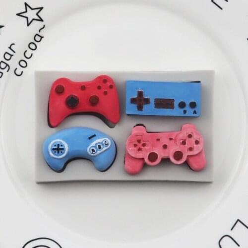 Game Handle Fondant Silicone Mold Cake Decoration Handmade Epoxy Mold XGY-270