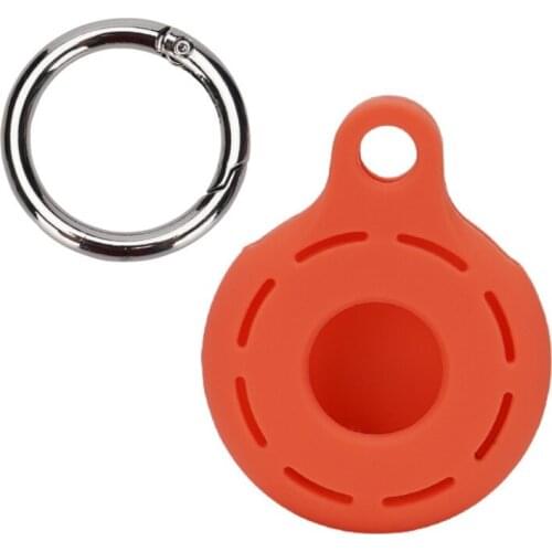 Silicone Protective Sleeve Case On for Apple Airtags Locator Tracker Keychain Anti-lost Protection Cover For Airtag Track Shell