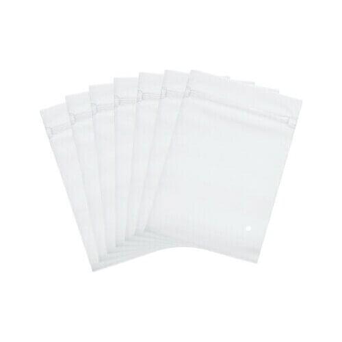 Reclosable Self Sealing CPE Bag Semi Transparent Bags 50pcs 300x200mm