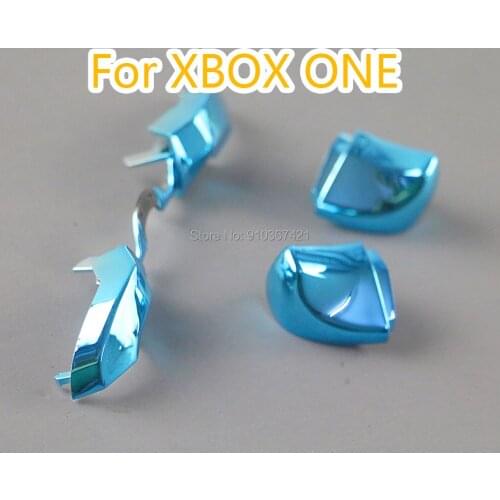2sets LB RB LT RT Button Chrome LB RB Bumpers LT RT Button Replacement for Xbox One XBOXONE Elite Console