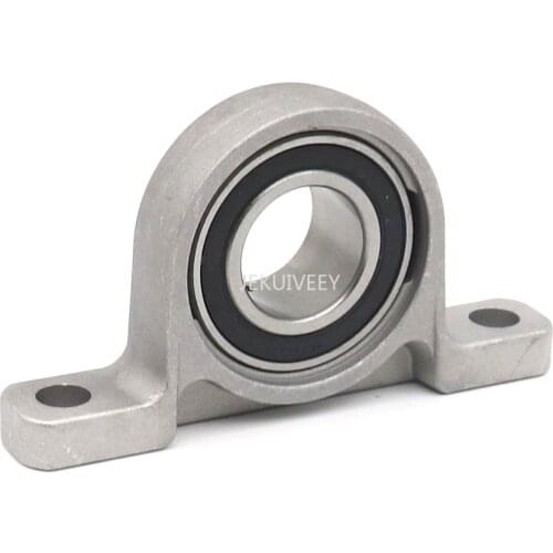 2PCS/lot 8mm to 35mm KP bearing insert shaft support Spherical roller zinc alloy mounted s pillow block housing