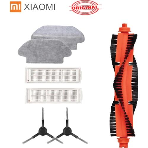 XIAOMI MIJIA Sweeping Mopping Robot Vacuum Cleaner STYJ02YM Original Accessory side brush HEPA filter main brush mop water tank