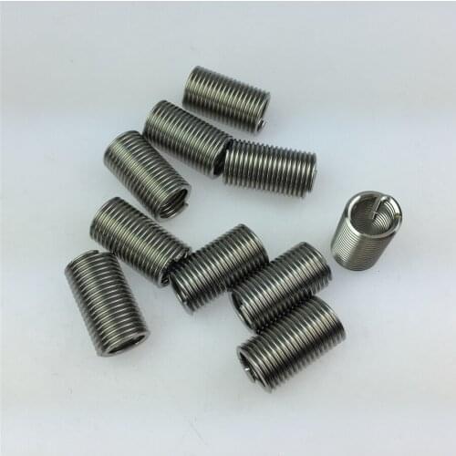 STARPAD Auto Repair Parts Stainless Steel Wire Loose Threaded Sheath Sleeve Sleeve Set M14 * 2-3D