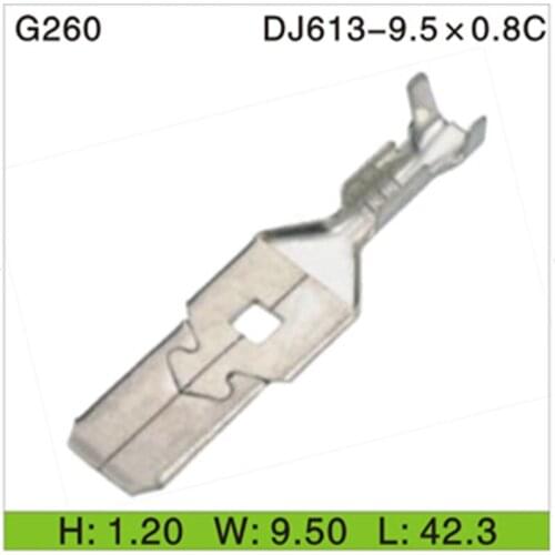 Free shipping 1000pcs Car Electronics & Motorcycle Accessories & Parts G260 Female terminal connector