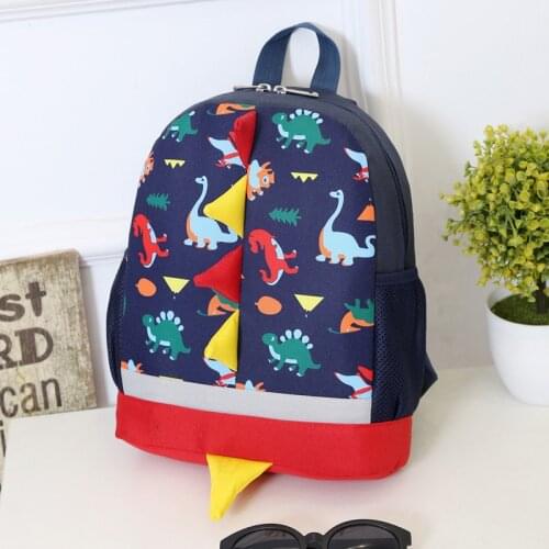 HAWSON Dinosaur Kids Bags Kindergarten Preschool Backpack for Boys Girls Baby School Cartoon Bags for Gift Drop-Shipping