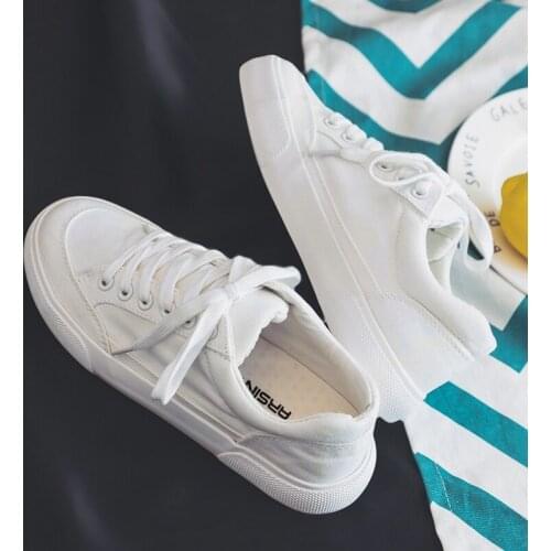 2020 New Women Canvas Shoes Lace Up Women Vulcanized Shoes Women Sneakers Woman Casual Shoes Zapatos De Mujer Tenis Feminino