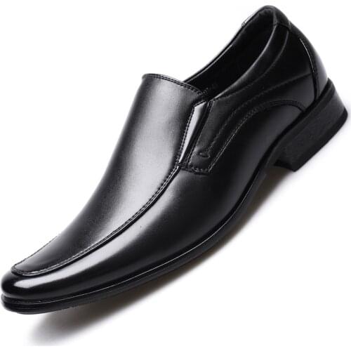 Mazefeng Classic Business Mens Dress Shoes Fashion Elegant Formal Wedding Shoes Men Slip On Office Oxford Shoes For Men 2020