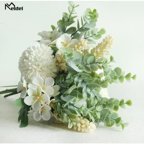 Meldel Mixed DIY Party Decoration Silk Artificial Flower Small Crabapple Wedding Fake Flowers Festival Supplies Home Decor Flore