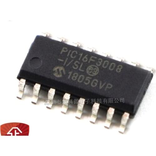 Xinyuan 10pcs/lot MCP3008-I/SL MCP3008ISL MCP3008 SOP16 IC ADC 10BIT 2.7V 8CH SPI 16SOIC