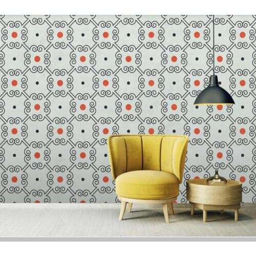 Papel de parede Modern abstract geometric art pattern lattice 3d wallpaper,living room tv wall bedroom wall papers home decor