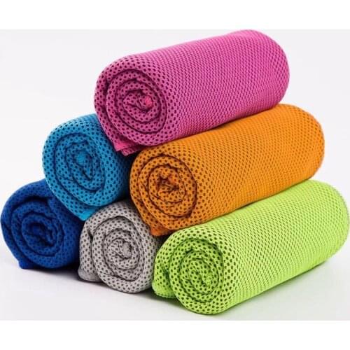 80*30cm Cooling Towel Travel Quick-dry Beach Towel Microfiber Gym Towel For Yoga Gym Travel Camping Golf Football Outdoor Sports