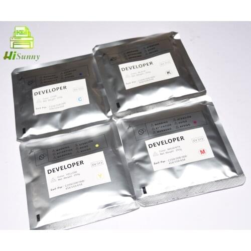 DV313 DV-313 C258 Developer for Konica Minolta Bizhub C308 C368 C458 C558 C658 C 258 308 368 458 558 iron powder CMYK for 1set