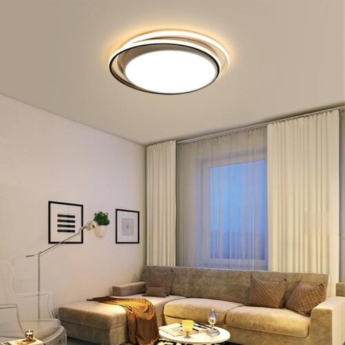 Nordic modern black and white gold minimalist style home LED ceiling lamp stylish, versatile and beautiful