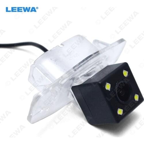 LEEWA HD Special Car Rear View Camera with LED Light for Honda Accord/Civic Car Reversing Camera #CA4028