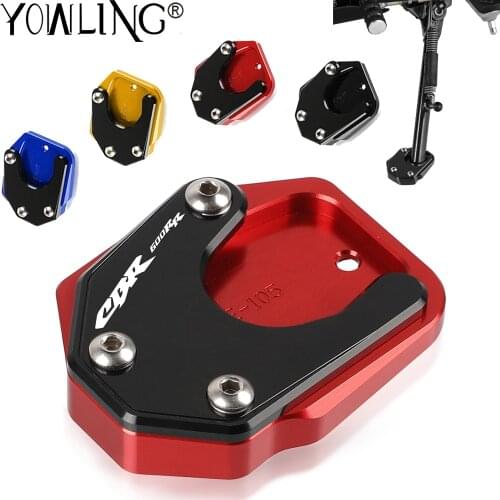 For Honda CBR600RR CBR 600 RR CBR 600RR CBR600 RR 2013 2014 2015 Motorcycle Parts Side Stand Enlarge Plate Kickstand Extension