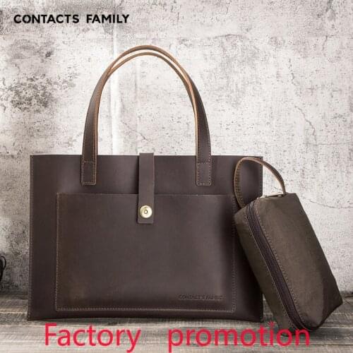 2020 New Style MacBook Pro 13.3 Protective Case Crazy Horse Leather for Apple Notebook Aptop Bag