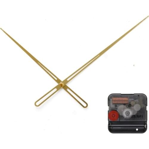 12888 Round Hole High Torque Movement Sweep 6mm screw axis Clock Accessory Quartz Movement With 90128#Gold Hands DIY Clock Kits