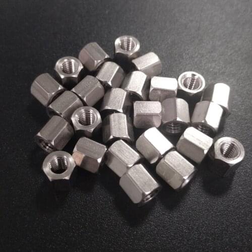 2pcs M4 stainless steel double pass stud screw pillar support columns Isolation column computer motherboard bolt 70mm-100mm long