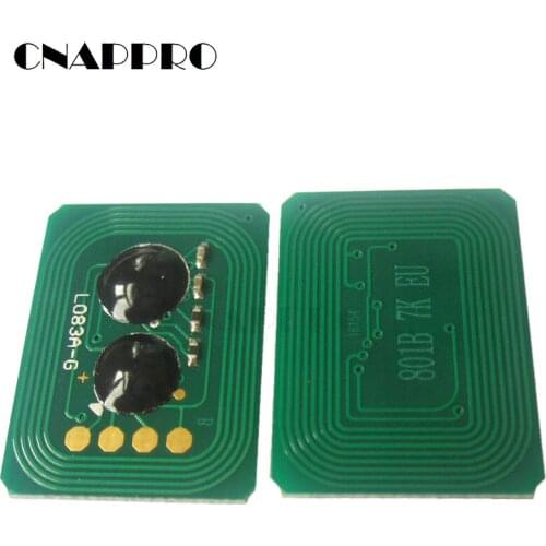 Compatible OKI 44845616 44844615 44844614 44844613 Printer Toner Chip For Okidata C822 data C 822 Cartridge Refill Resetter