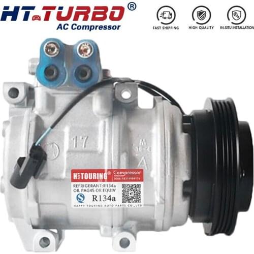 For 12040-22700 97701-2F000 977012F000 8634206 10PA15C Auto AC Compressor for KIA CERATO 1.6L 2004