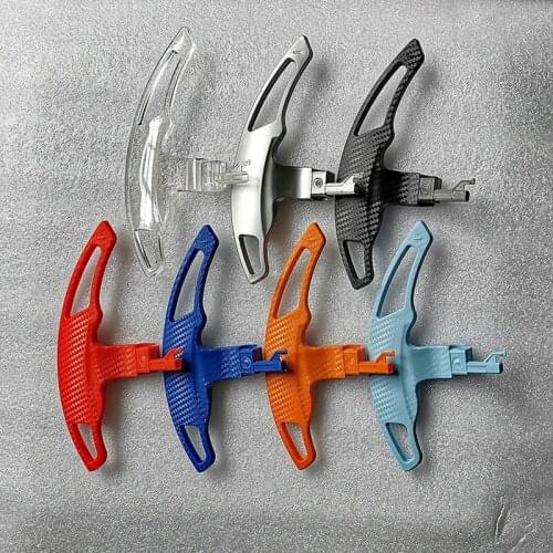 Car Steering Wheel Shift Paddle Cover Extended Paddle Shifter For Subaru XV Forester Outback BRZ Toyota GT86