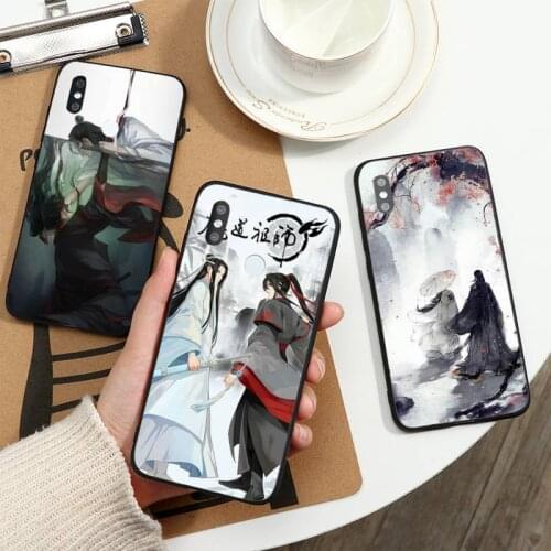 Mo dao zu shi Anime high quality Phone Case For Xiaomi Redmi note 7 8 9 t k30 max3 9 s 10 pro lite