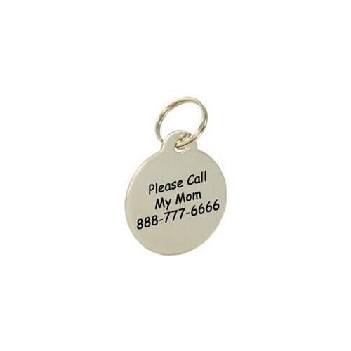 Custom Personalized Engraved Stainless Steel Dog Tag Cat Tag Pet ID Name Tag hot sales dog accessories new dogtags FH890321