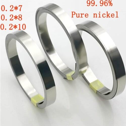 10 meter/ Roll Pure Nickel Plate Strap Strip Sheets Battery welding 99.96% for battery spot welding machine Welder Nickel belt