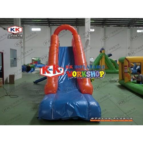 Small indoor outdoor naughty castle Single child inflatable slide