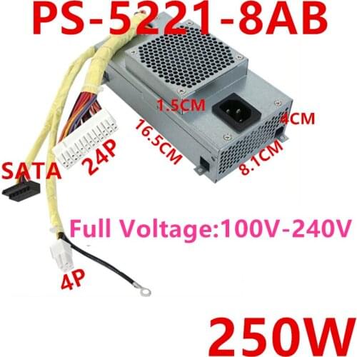 New PSU For Dell HP Liteon AIO 250W Power Supply PS-5221-8AB