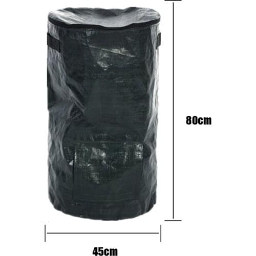 Organic Compost Bag Bin 35*60cm, 45*80cm Clean For Home Garden Waste Composter Grow Bags Practical New