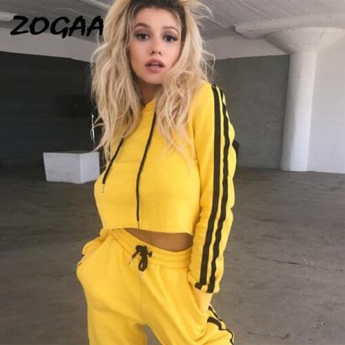 ZOGAA 2 Pieces Women Sets Tracksuit Running Sports Suit Female Fitness Elastic Workout Legging Gym Fitness Sportswear Sweatsuit
